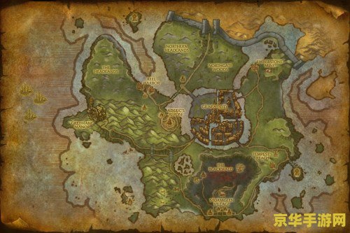 魔兽世界大灾变地图 魔兽世界大灾变地图全解析