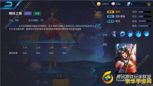 王者荣耀大乔怎么加点 王者荣耀大乔加点攻略与技能深度解析