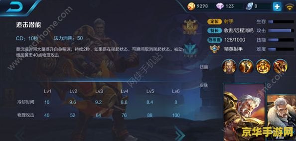 王者荣耀黄忠怎么放大 王者荣耀黄忠大招释放技巧与策略解析