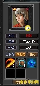 七雄争霸武将技能 七雄争霸：武将技能深度解析