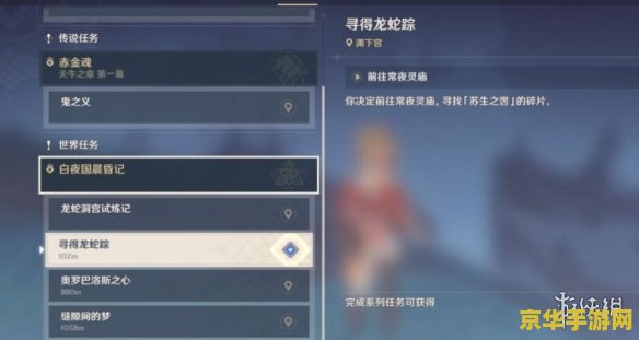 原神龙蛇洞宫试炼记任务攻略 原神龙蛇洞宫试炼记：探索与解谜的奇幻之旅