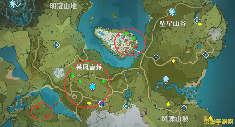 原神蒲公英籽位置图 原神蒲公英籽采集指南