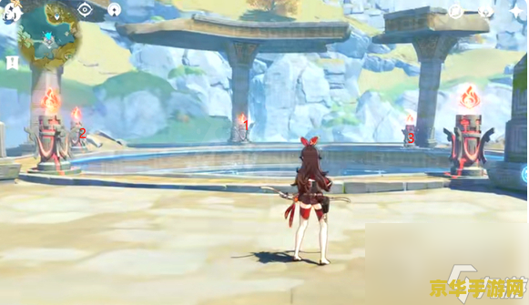 原神渌华池六个火柱子怎么解 原神渌华池六个火柱子解谜攻略