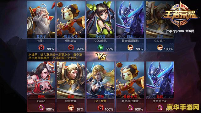 王者荣耀怎么5v5组合 王者荣耀5v5组合攻略：打造无敌战队，称霸峡谷！
