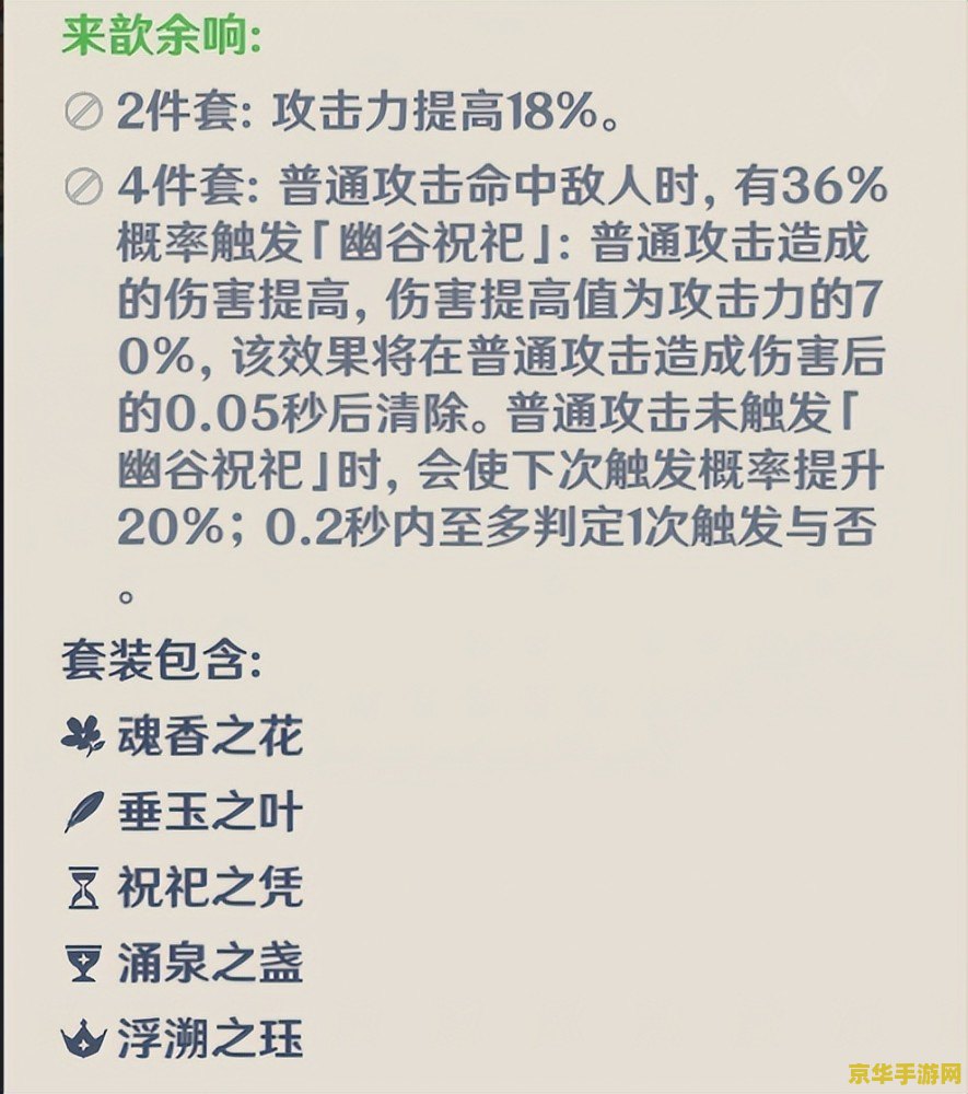 原神宵宫圣遗物选择方式 原神霄宫圣遗物选择攻略