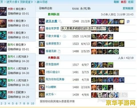 英雄联盟如何查战绩 英雄联盟战绩查询全攻略