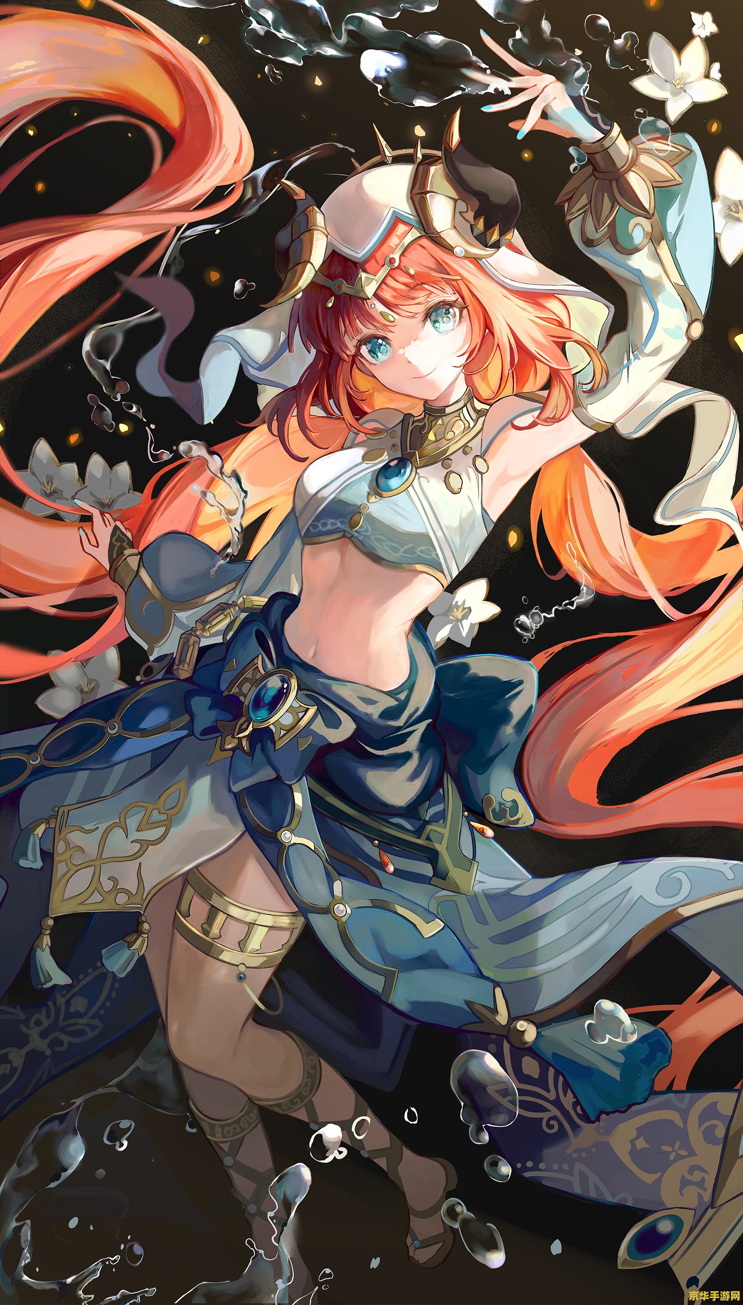 原神安柏精美图片 原神安柏：火焰中的英勇与美丽