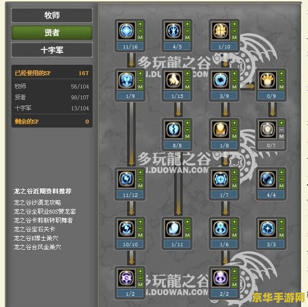 龙之谷十字军pk加点 龙之谷十字军PK加点策略