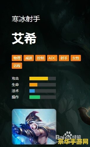 英雄联盟寒冰射手菜 英雄联盟中的寒冰射手：策略与技巧并重，菜鸟也能变高手
