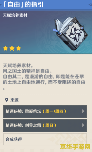 原神角色天赋是什么 原神角色天赋深度解析