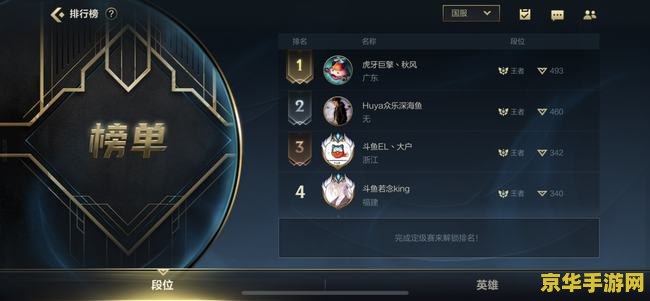 英雄联盟手游双字id 英雄联盟手游：精选双字ID，探索游戏世界的无限可能