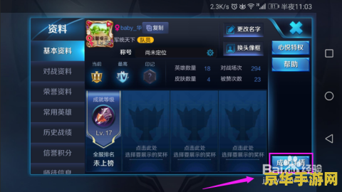 王者荣耀中怎么看几级 王者荣耀中如何查看等级