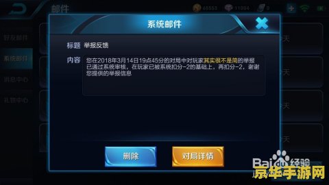 王者荣耀怎么举报才能成功 王者荣耀举报机制详解：如何有效举报不良行为？