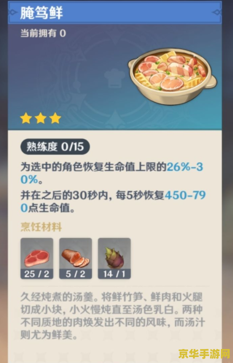 原神竹笋在哪 原神竹笋采集地点与用途详解