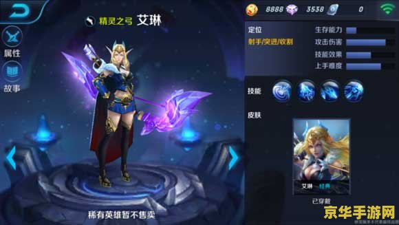 现在王者荣耀艾琳怎么获得 王者荣耀艾琳获取攻略及英雄深度解析