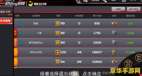 cf怎么退出战队 CF战队退出指南