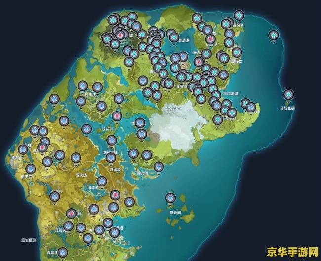 原神全地图资源查询器 原神全地图资源查询器：探索提瓦特大陆的必备神器