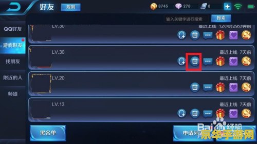 王者荣耀里好友怎么删除 王者荣耀：轻松管理，一键删除好友