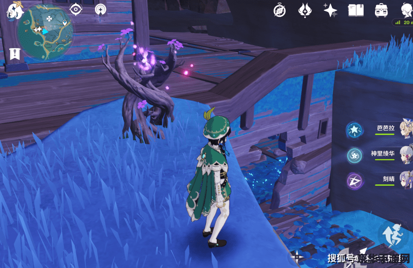 原神清籁丸附近雷神瞳位置 原神攻略清籁丸附近雷神瞳位置详解