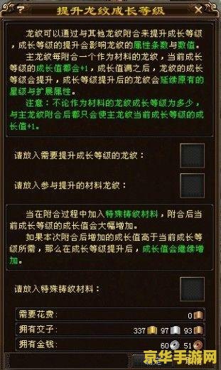 天龙八部龙纹 天龙八部龙纹：深度解析与游戏魅力
