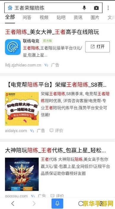 王者荣耀陪练平台 王者荣耀陪练平台：专业指导，助你上分！