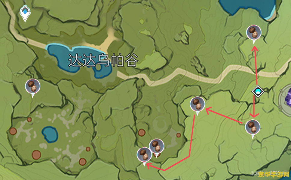 原神松茸分布图 原神松茸分布图：探索与采集的冒险之旅