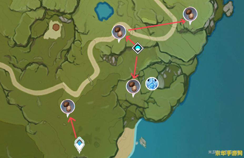 原神松茸分布图 原神松茸分布图：探索与采集的冒险之旅