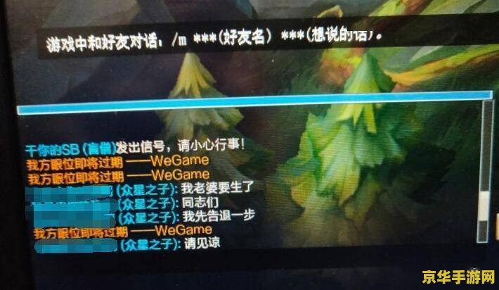 英雄联盟怎么和对面的人聊天 英雄联盟：如何与对手进行友好交流