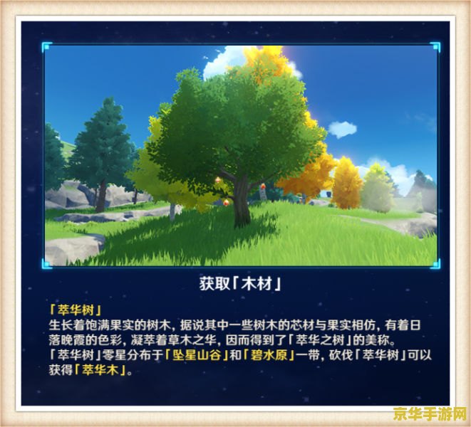 原神树木位置 原神树木位置全解析