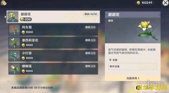 原神几个商人卖水晶块矿 原神商人水晶块矿销售点详解