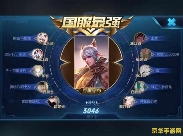 王者荣耀国服第一称号怎么的 王者荣耀：揭秘国服第一称号的获取之道