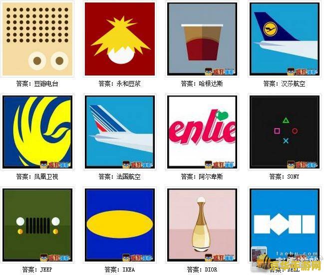 疯狂猜图品牌标志大全 疯狂猜图品牌标志大挑战