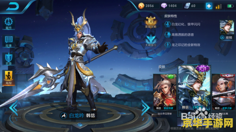 王者荣耀怎么搞韩信 王者荣耀攻略：玩转韩信，成为刺客之王