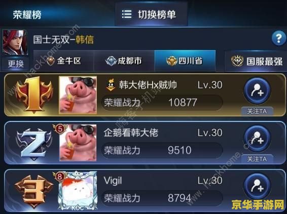 王者荣耀怎么看地区战力排名 王者荣耀：地区战力排名查看攻略