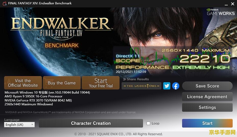 ff14跑分 FF14跑分深度解析：硬件配置与游戏性能的关系