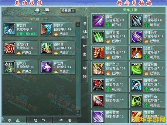 征途2弓手加点 征途2弓手加点攻略：技能选择与属性分配深度解析