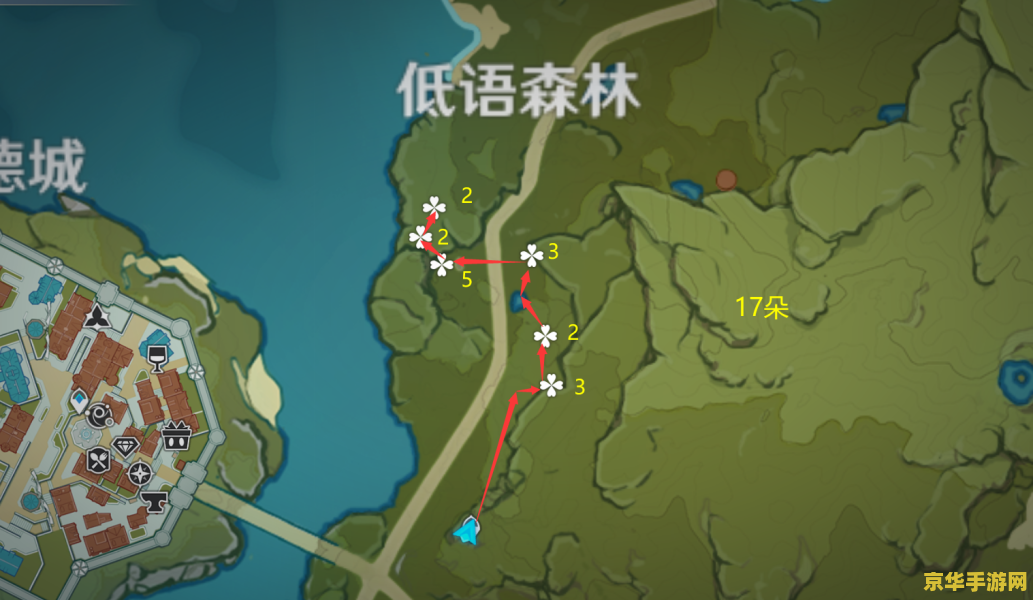 原神 小灯草 位置 原神攻略小灯草采集位置详解