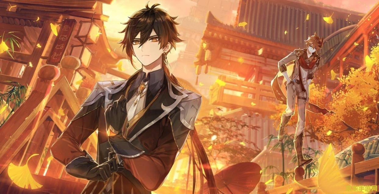 原神钟离图片壁纸 原神钟离：岩王帝君的盛世美颜壁纸赏析