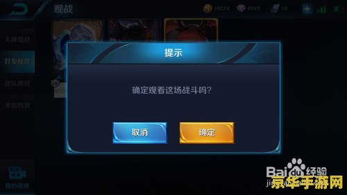 王者荣耀怎么防止别人观战 王者荣耀：如何有效防止他人观战，保护你的游戏隐私