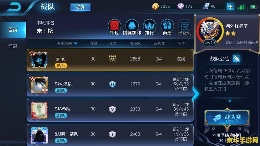 王者荣耀 前十战队怎么看 王者荣耀：揭秘前十战队排名之道