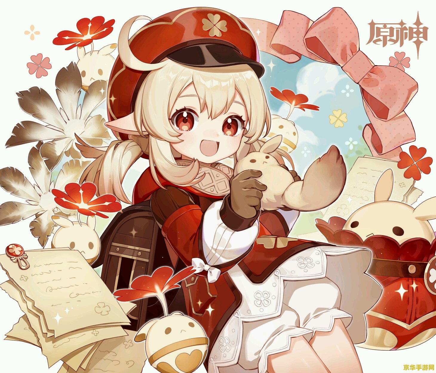 原神可莉海报 原神：可莉的冒险之旅
