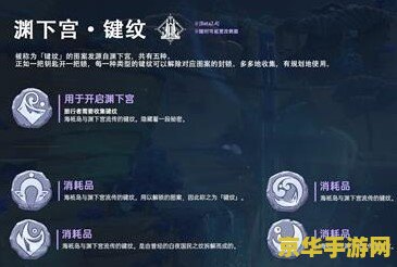 原神键纹每种多少个 原神键纹全解析：种类与数量