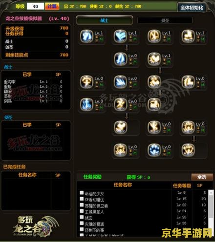 龙之谷模拟加点 龙之谷模拟加点攻略