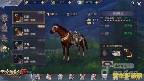 九阴真经怎么骑马 九阴真经骑马指南