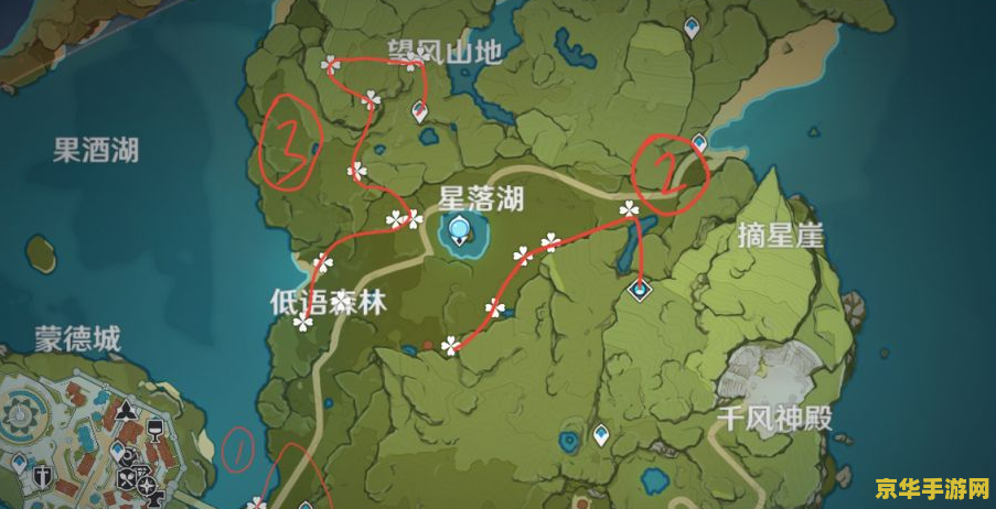 原神砍树路线图 原神砍树高效路线图解析