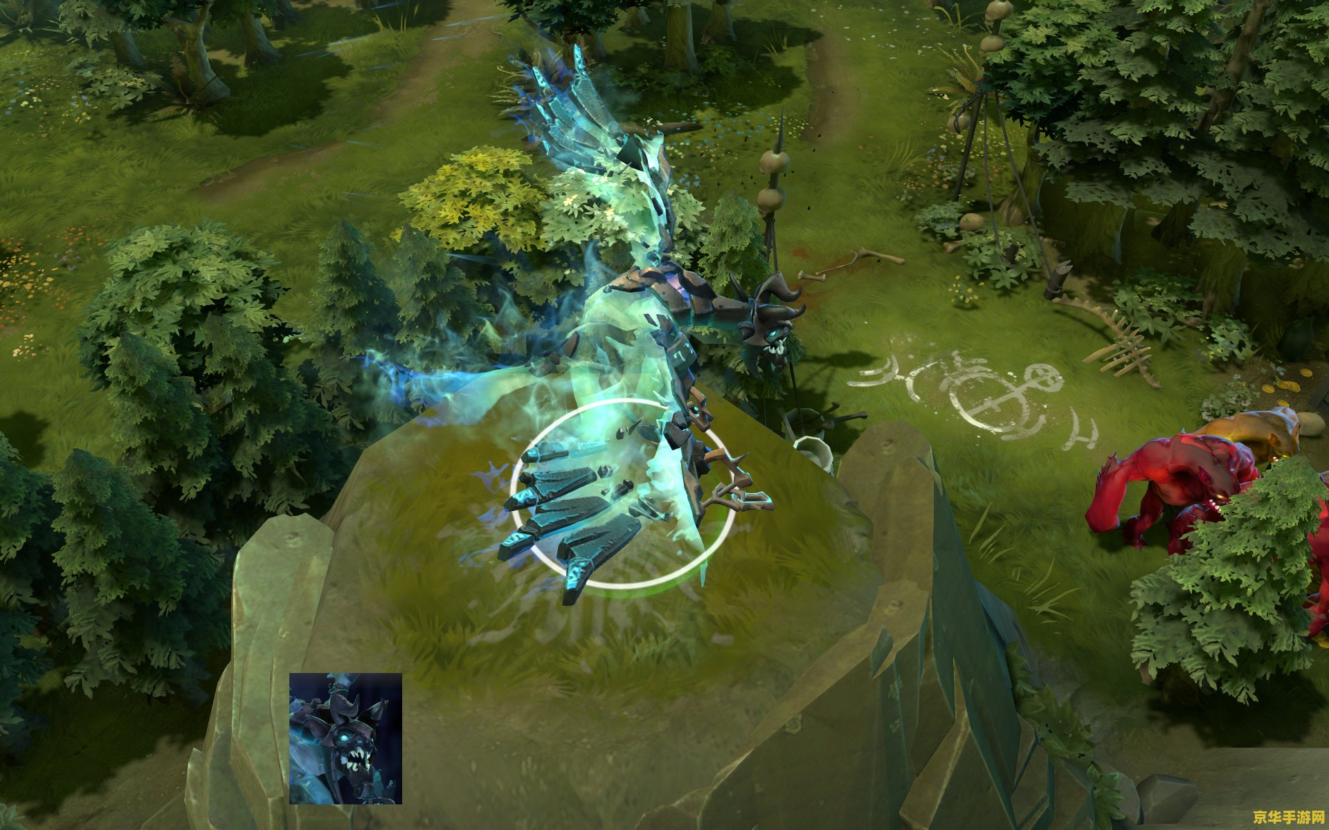 dota死灵飞龙 Dota2中的死灵飞龙：策略与力量的化身