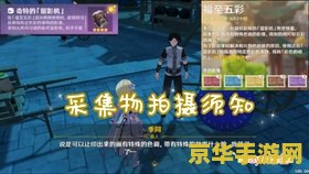 原神拍照位置 原神绝美拍照地点推荐