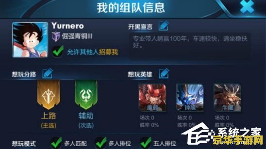 王者荣耀 怎么区分组队全队 王者荣耀中组队与全队的区分与策略