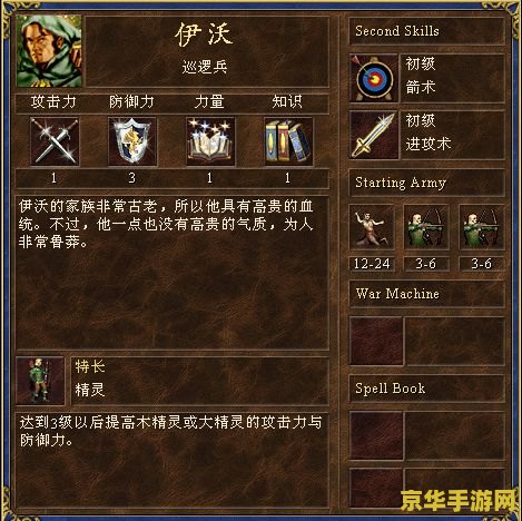 英雄无敌3堡垒 英雄无敌3：堡垒传奇深度解析