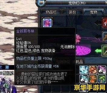 dnf金钱哥布林 DNF金钱哥布林：财富与冒险的交织